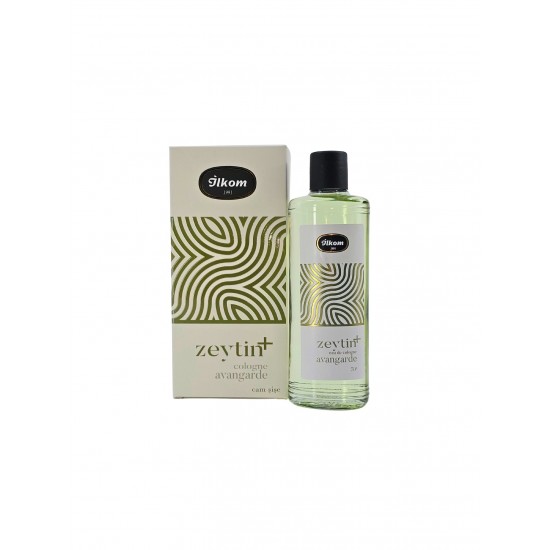 İLKOM PREMİUM 250ML KUTULU CAM ŞİŞE KOLONYA ZEYTİN