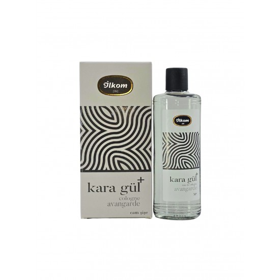 İLKOM PREMİUM 250ML KUTULU CAM ŞİŞE KOLONYA KARAGÜL
