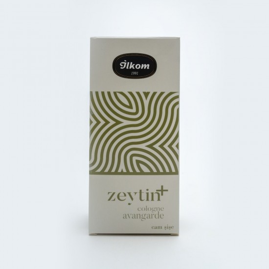 İlkom Premium Zeytin Kolonyası Cam Şişe 250 ml kutulu kolonya