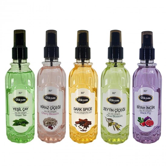 İlkom Doğal Kokular 5 x 260 ml - 5 li set İlkom Doğal Kokular 5 x 260 ml - 5 li set