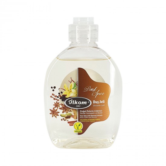 İlkom 250 ml naturel vegan duş dark spice İlkom 250 ml naturel vegan duş dark spice