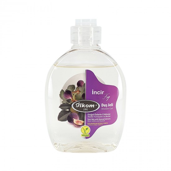 İlkom 250 ml naturel vegan duş jeli incir İlkom 250 ml naturel vegan duş jeli incir