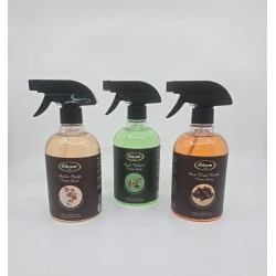 İlkom Premium Sprey Çiçek Bahçesi, Amber Çiçeği, Oud Wood Mistik 3'lü Set 500 ml