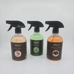 İlkom Premium Sprey Çiçek Bahçesi, Amber Çiçeği, Oud Wood Mistik 3'lü Set 500 ml