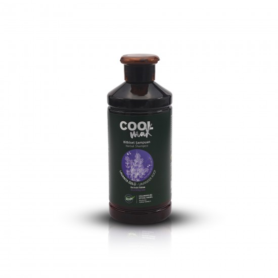 COOL max Vegan 400 ml Lavanta özlü bitkisel şampuan 2 Adet
