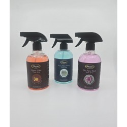 İlkom Premium Sprey 500ml Mor Safran, Beyaz Sabun, Odunsu 3'lü Set 500 ml
